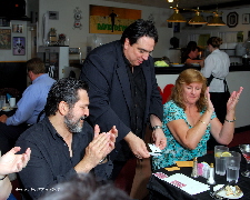 Hank Morfin Receives Round Of Applause